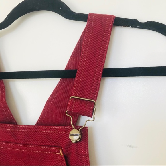 Kids Overall Dress w/ Pockets - Picture 5 of 8